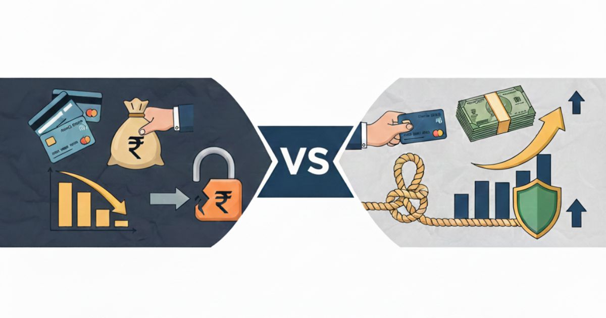 Comparison of credit card debt settlement and debt consolidation